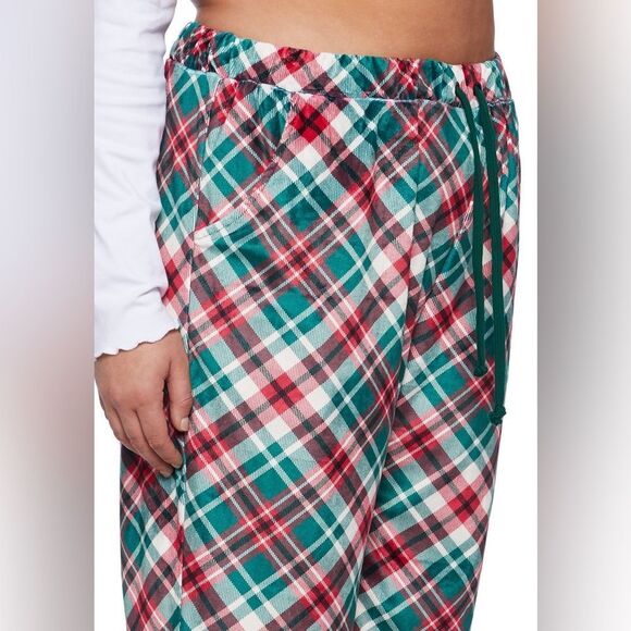 Dollskill Candy Cane Plaid Sweatpants XL NWT IN PACKAGE - Picture 12 of 12